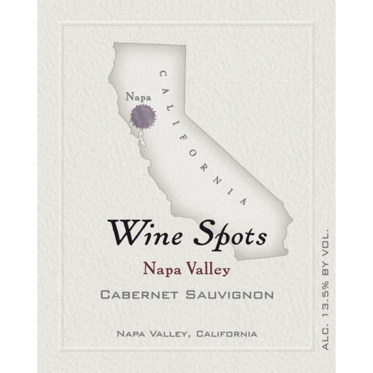 Wine Spots Napa Cabernet Sauvignon 2006 Front Label