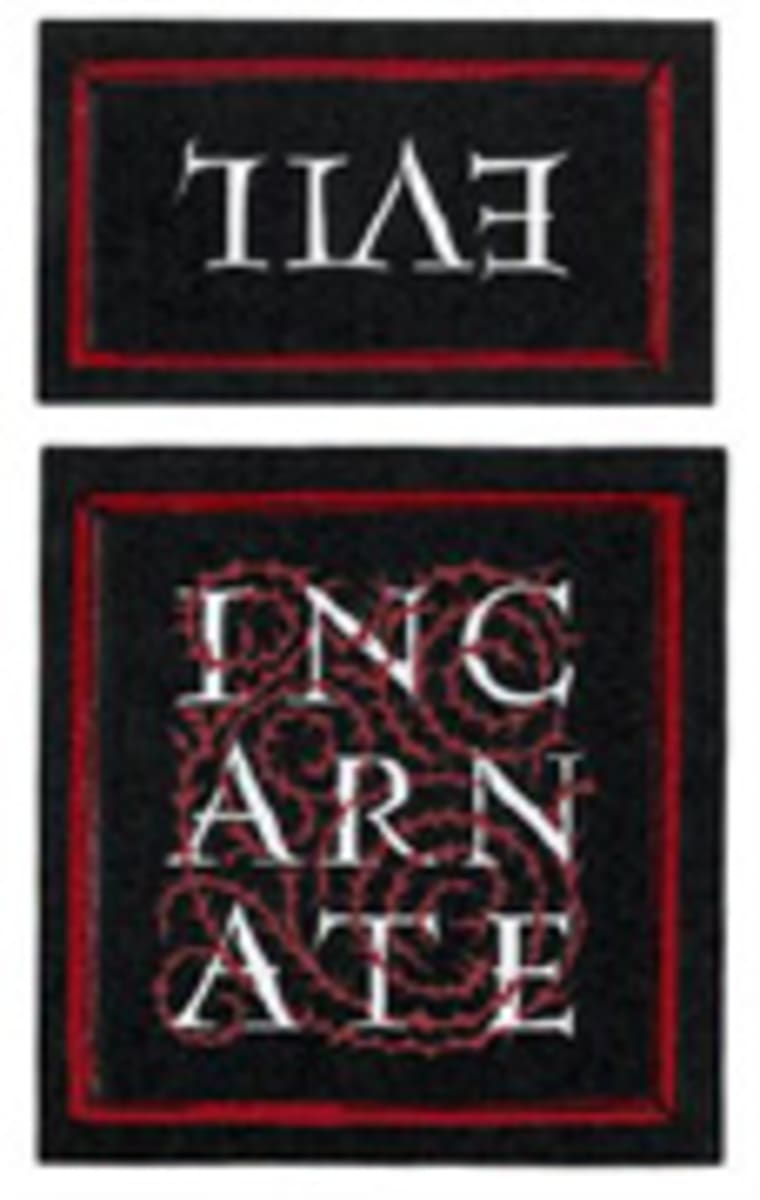 R Wines Evil Incarnate Shiraz 2004 Front Label