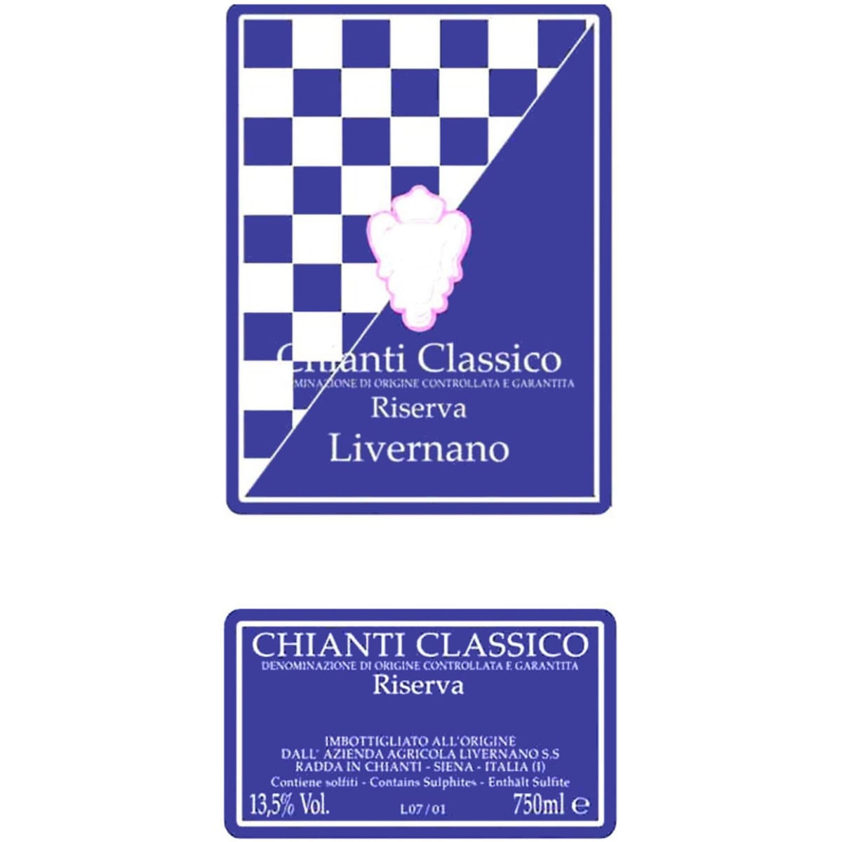 Livernano Chianti Classico Riserva 2005 Front Label