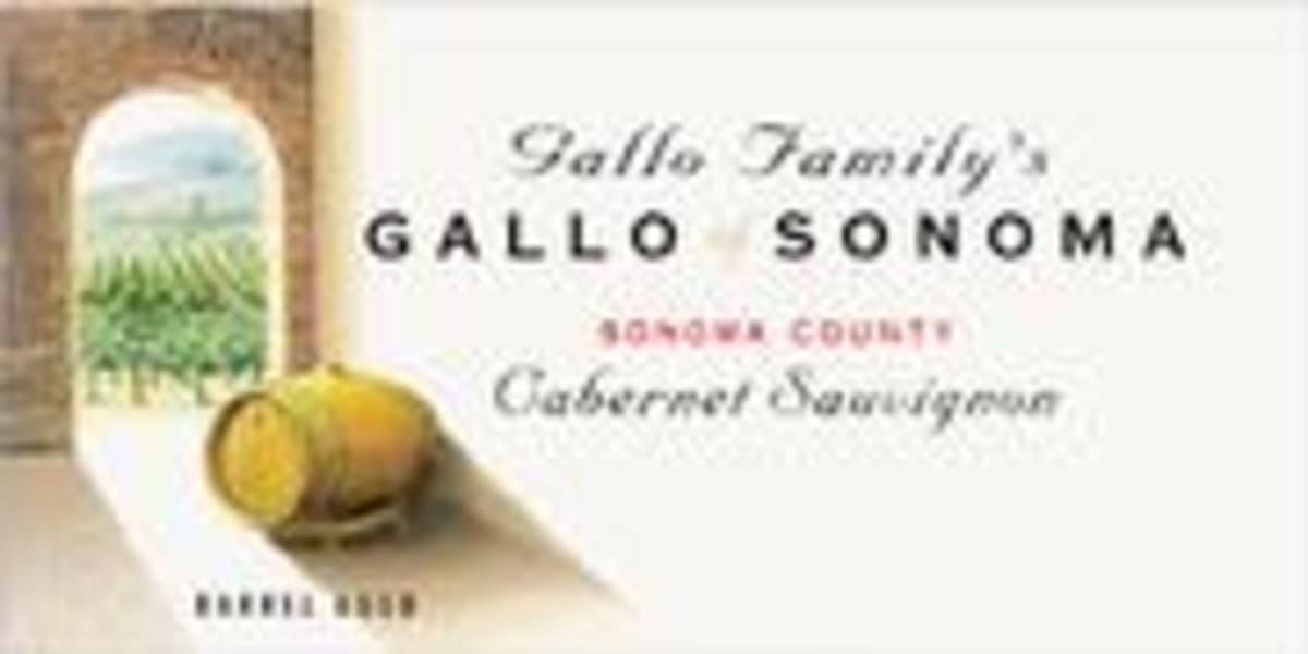 Gallo of Sonoma Cabernet Sauvignon 1997 Front Label