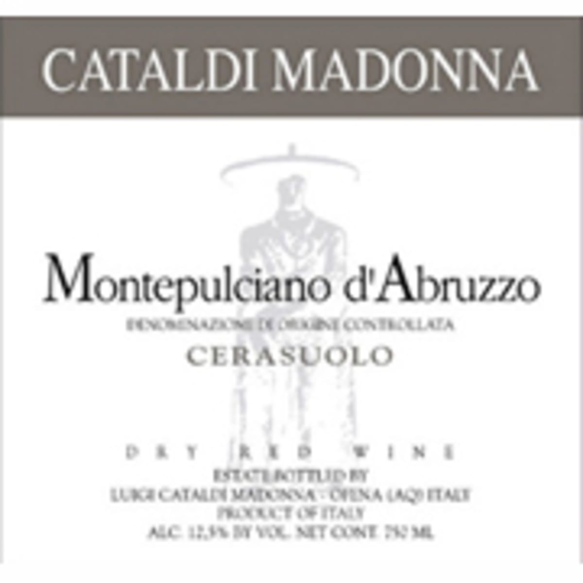 Cataldi Madonna Cerasuolo d'Abruzzo Rose 2008 Front Label