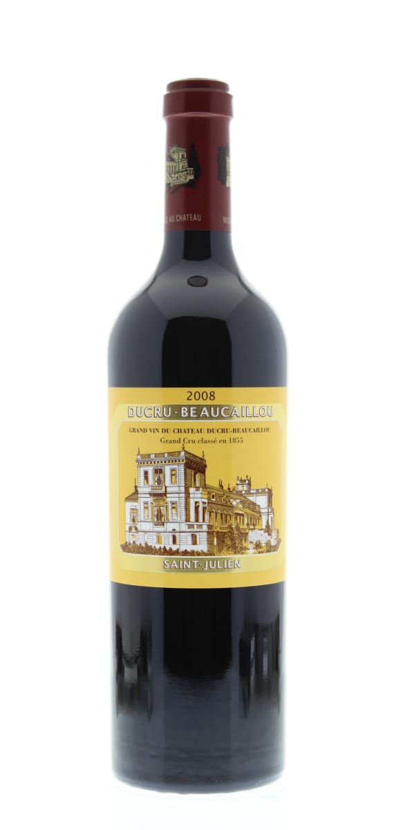 Chateau Ducru-Beaucaillou  2008 Front Bottle Shot