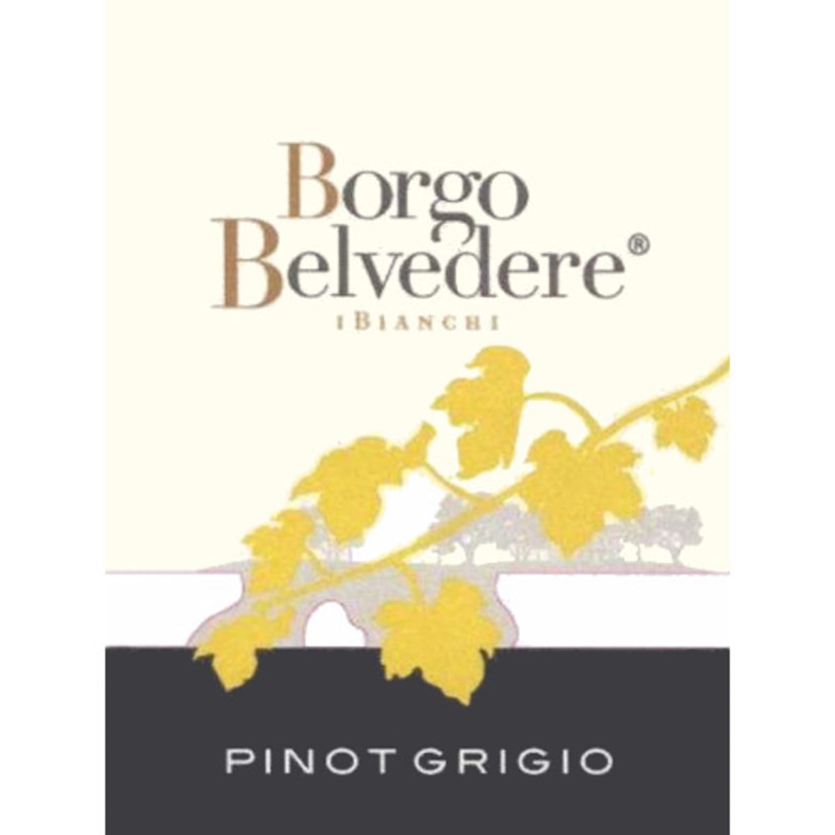 Borgo Belvedere Pinot Grigio delle Venezie 2009 Front Label
