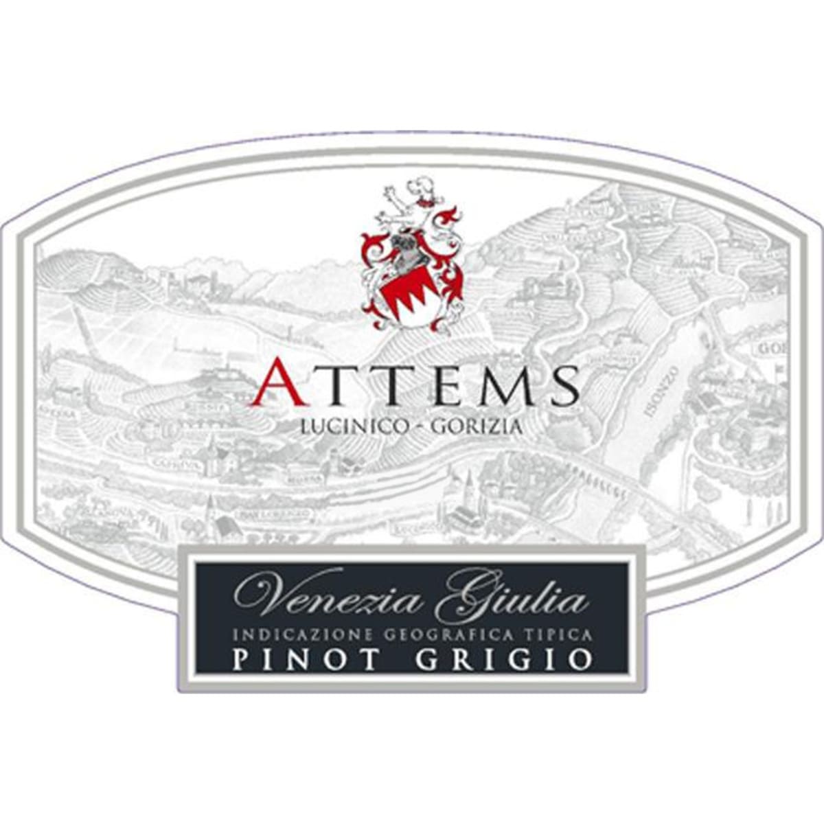 Attems Pinot Grigio 2009 Front Label