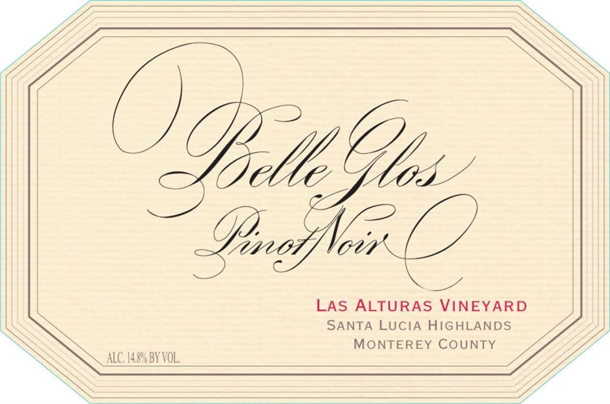 Belle Glos Las Alturas Vineyard Pinot Noir 2009 Front Label