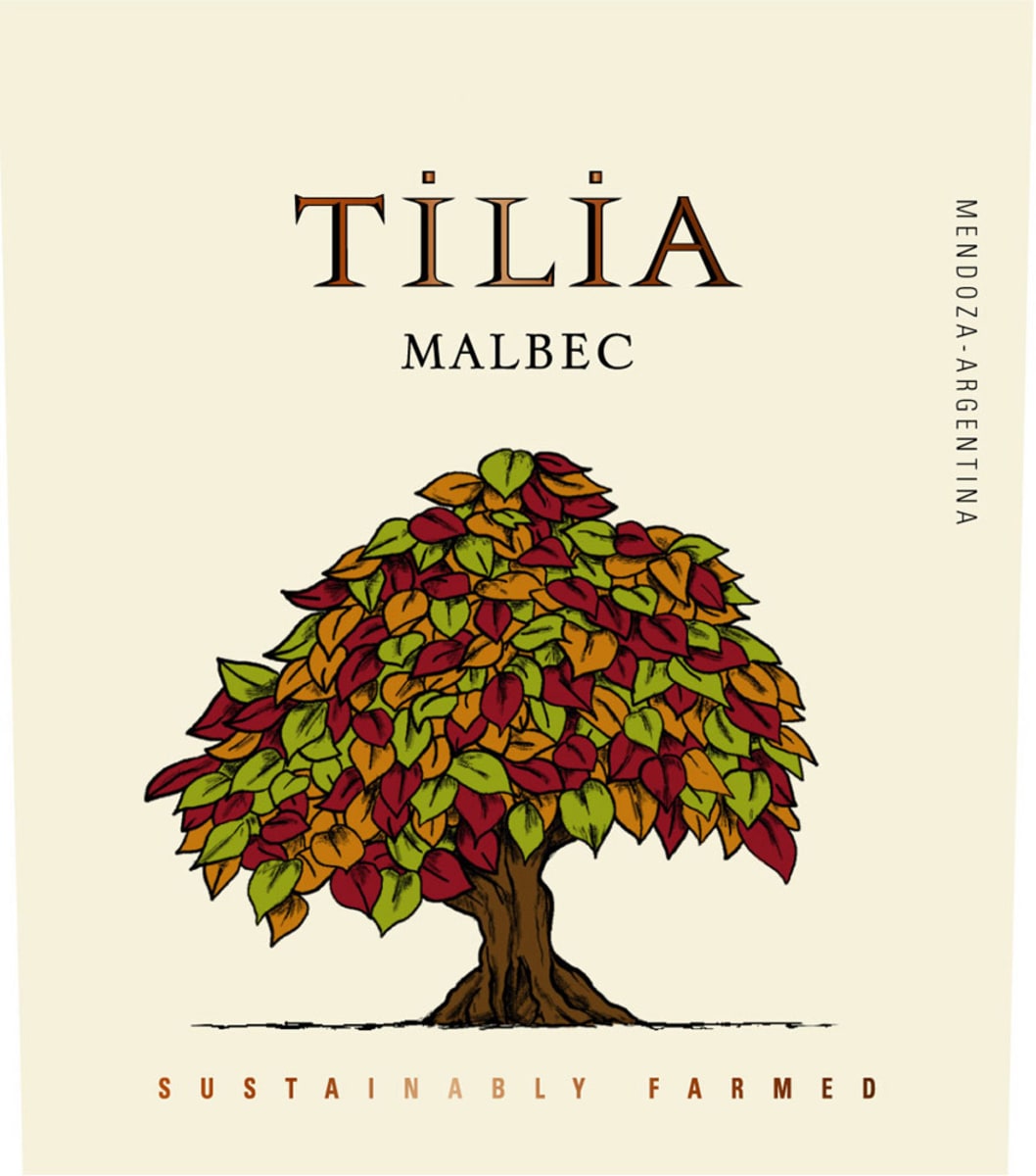 Tilia Malbec 2009 Front Label