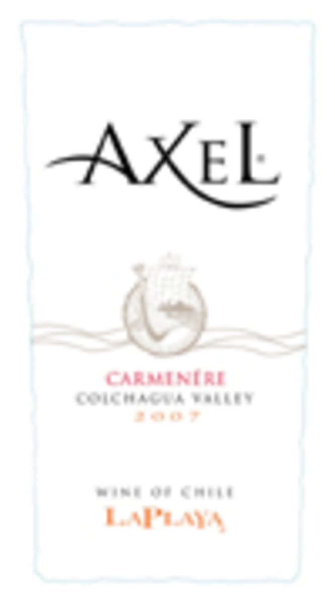 La Playa Axel Carmenere 2007 Front Label