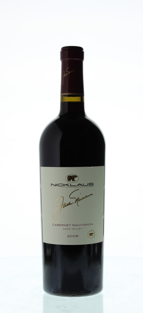 Jack Nicklaus Cabernet Sauvignon 2008 Front Bottle Shot