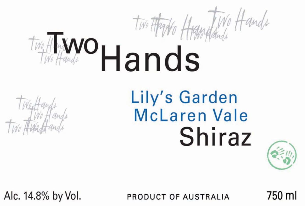 Two Hands Lily's Garden Shiraz 2009 Front Label