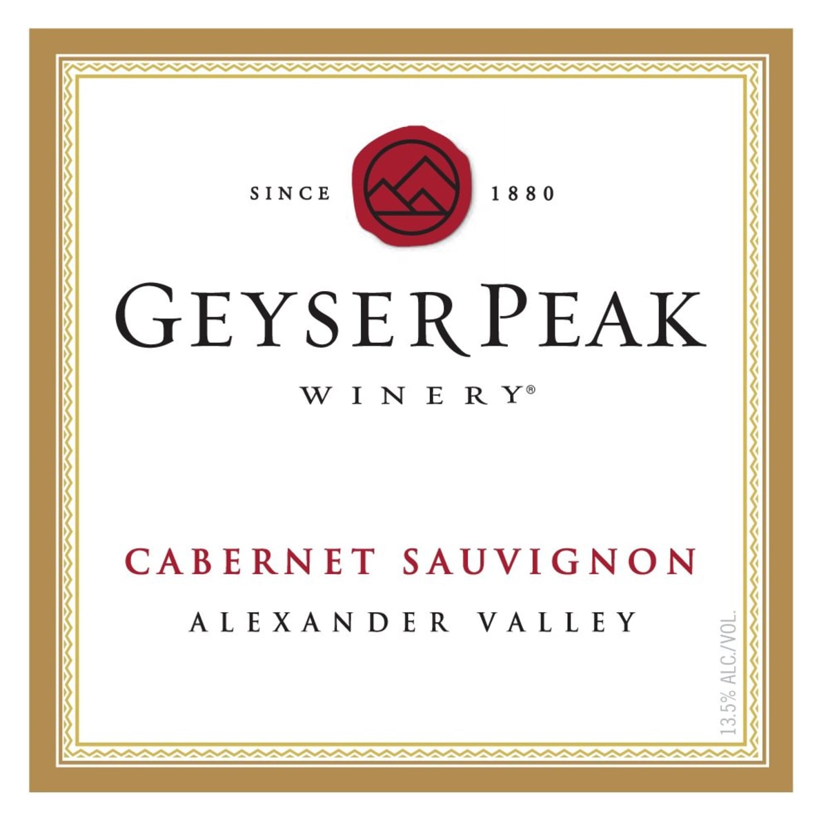 Geyser Peak Cabernet Sauvignon 2007 Front Label
