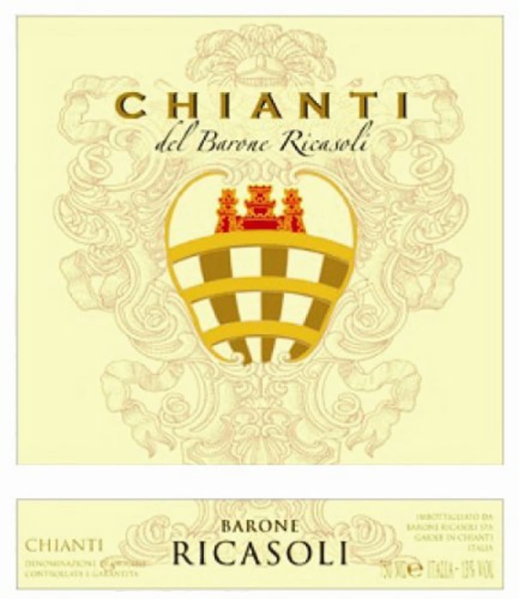 Barone Ricasoli Chianti del Barone 2008 Front Label