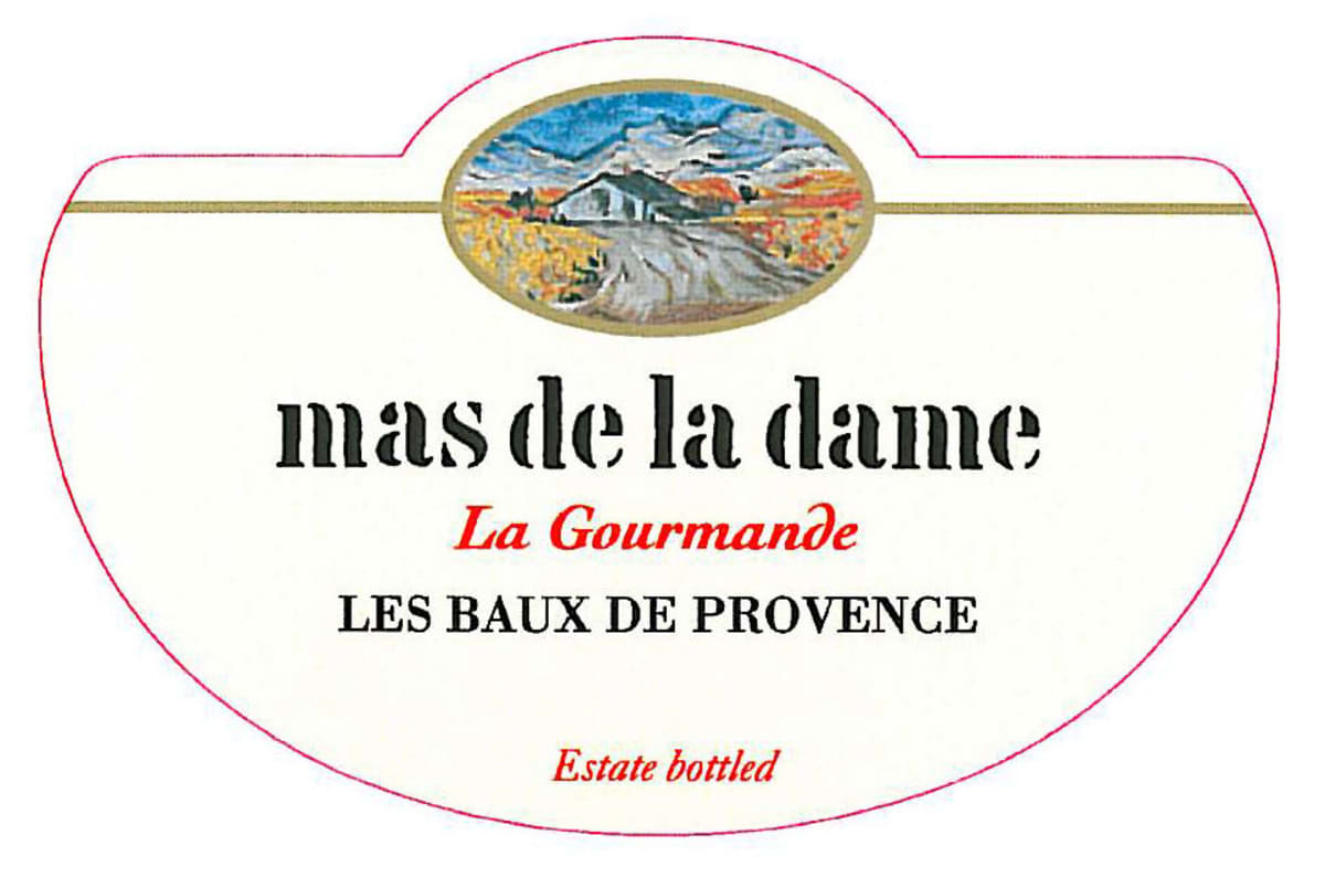 Mas de la Dame La Gourmande 2008 Front Label