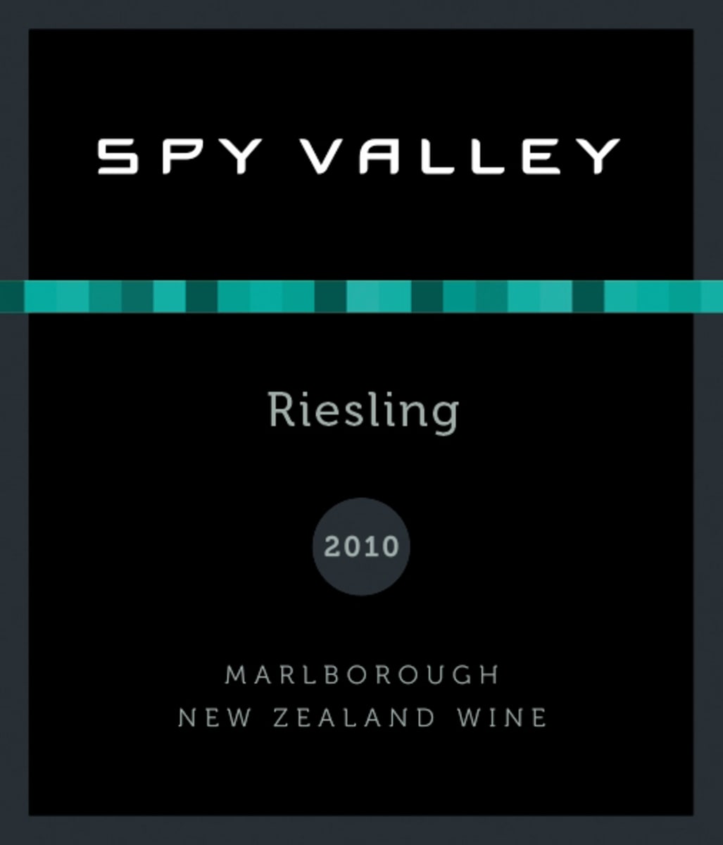 Spy Valley Riesling 2010 Front Label