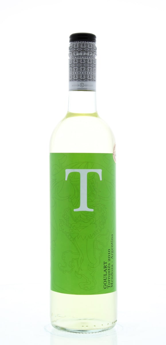 Bodega Goulart Torrontes 2010 Front Bottle Shot