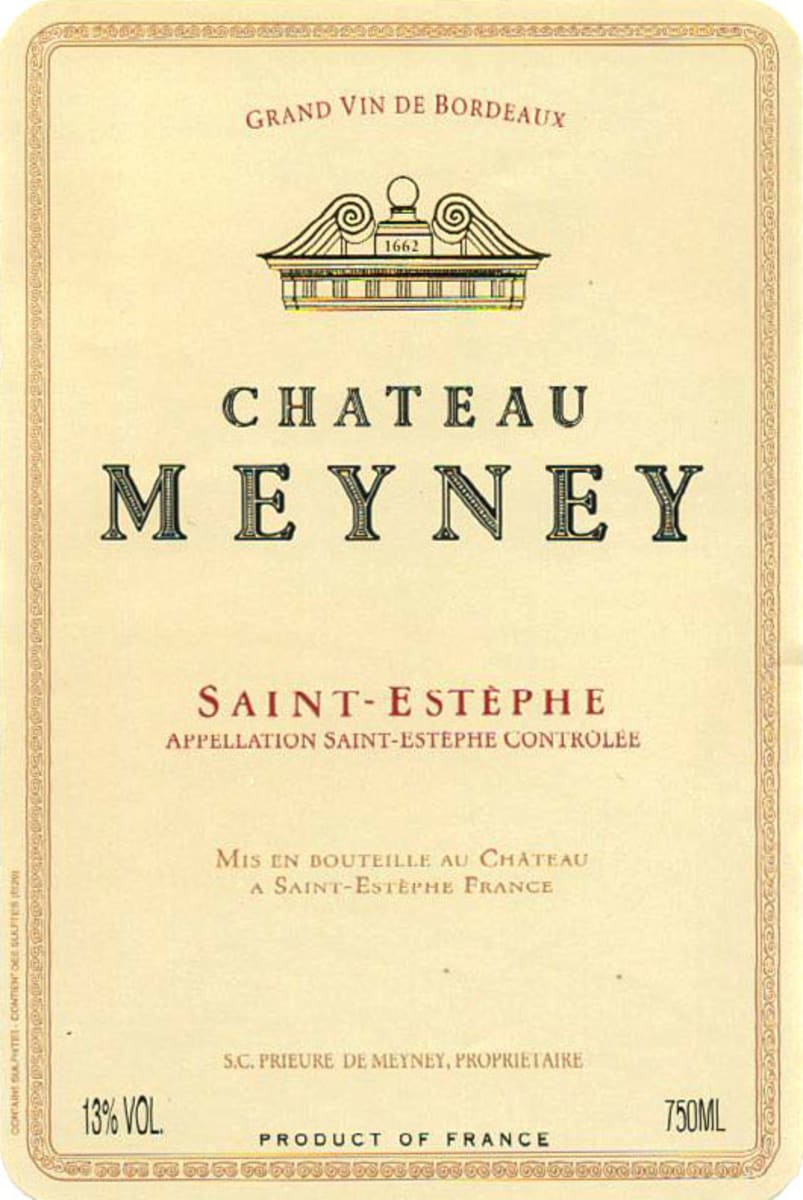 Chateau Meyney (375ML half-bottle) 2004 Front Label