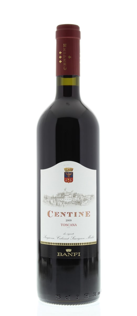 Banfi Centine Toscana 2009 Front Bottle Shot