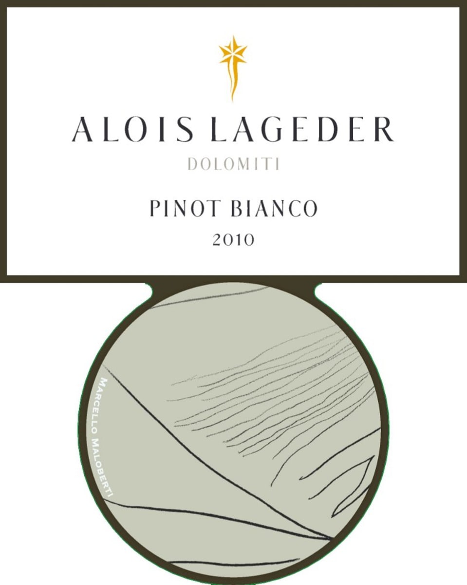 Alois Lageder Alto Adige Pinot Bianco 2010 Front Label