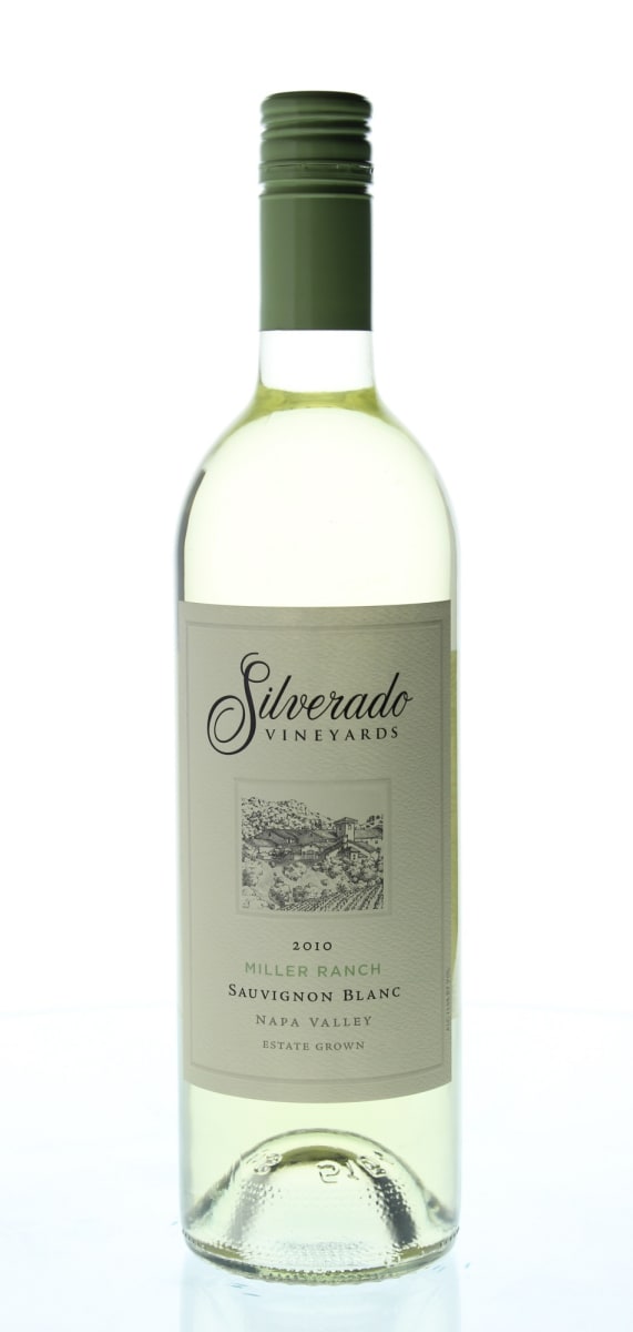 Silverado Miller Ranch Sauvignon Blanc 2010 Front Bottle Shot