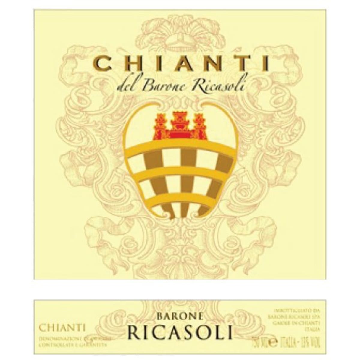 Barone Ricasoli Chianti del Barone 2010 Front Label