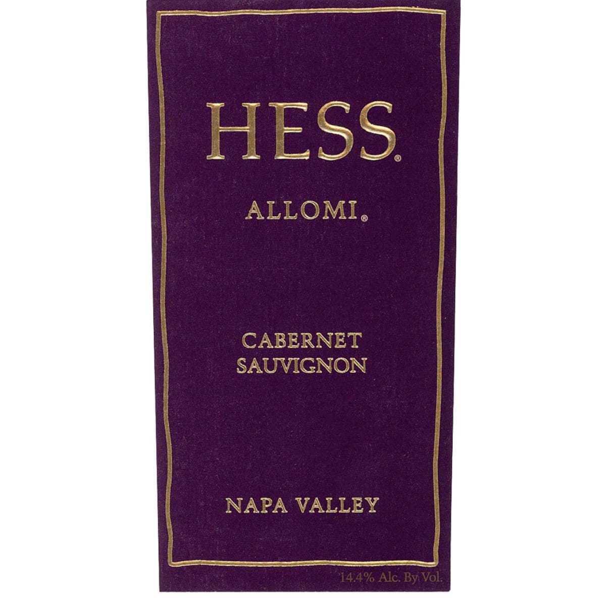 Hess Allomi Cabernet Sauvignon 2009 Front Label