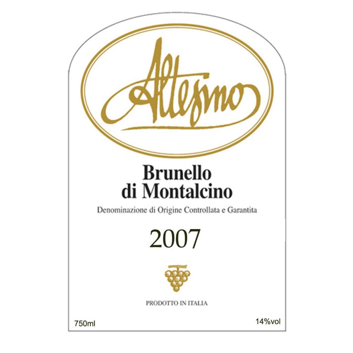 Altesino Brunello di Montalcino (1.5 Liter Magnum) 2007 Front Label