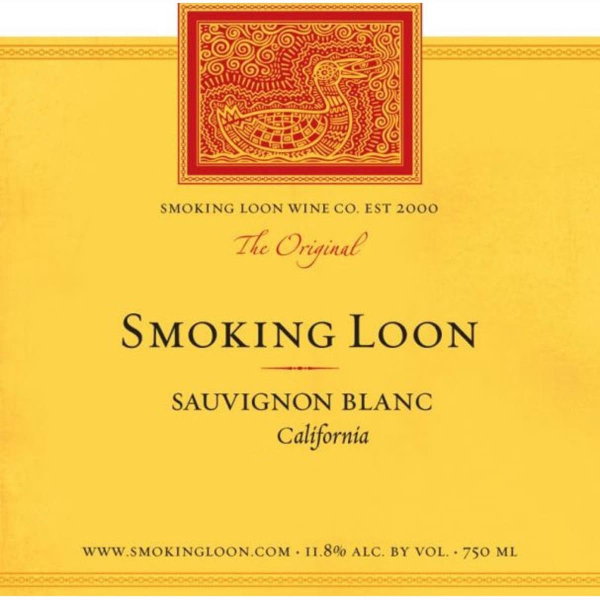 Smoking Loon Sauvignon Blanc 2010 Front Label