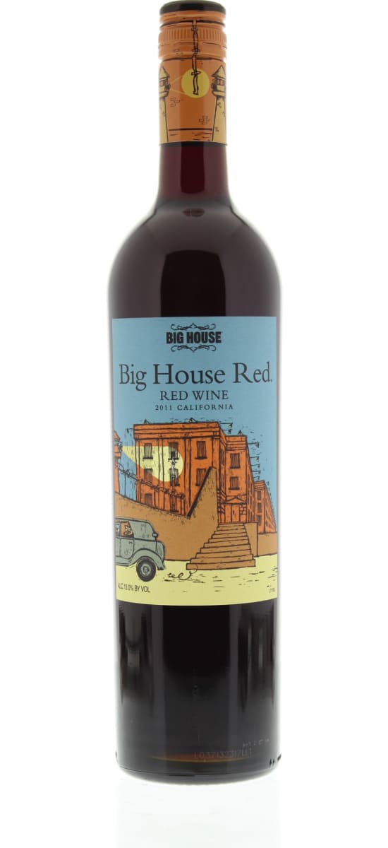 Big House Red Blend 2011 Front Bottle Shot