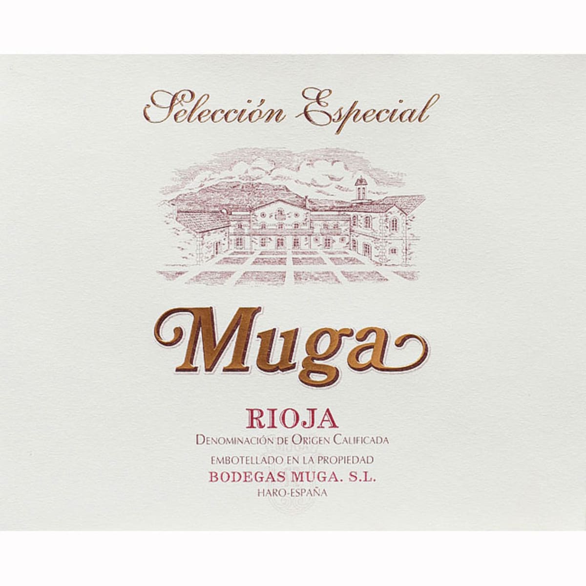 Bodegas Muga Seleccion Especial 2006 Front Label