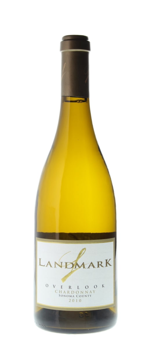 Landmark Overlook Chardonnay 2010 Front Bottle Shot