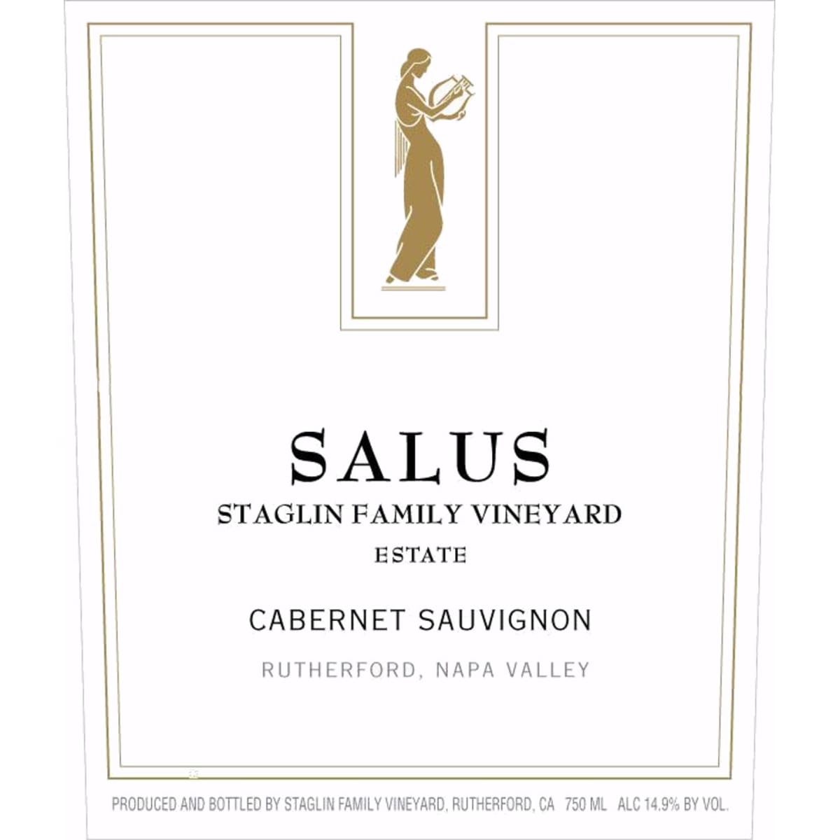 Staglin Salus Cabernet Sauvignon 2009 Front Label