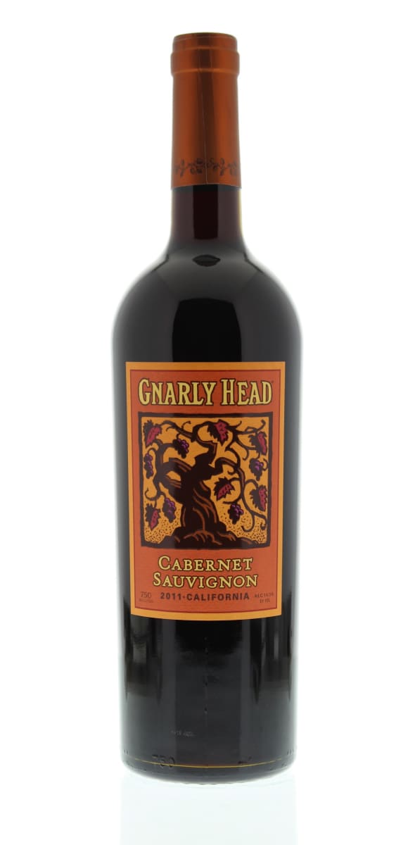 Gnarly Head Cabernet Sauvignon 2010 Front Bottle Shot