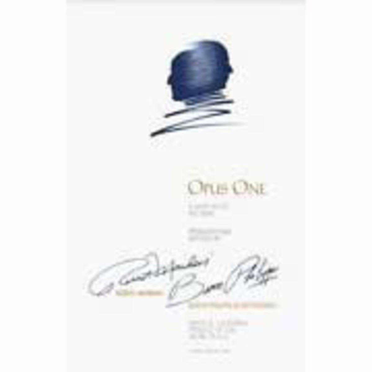 Opus One (6 Bottles in OWC) 1984 Front Label