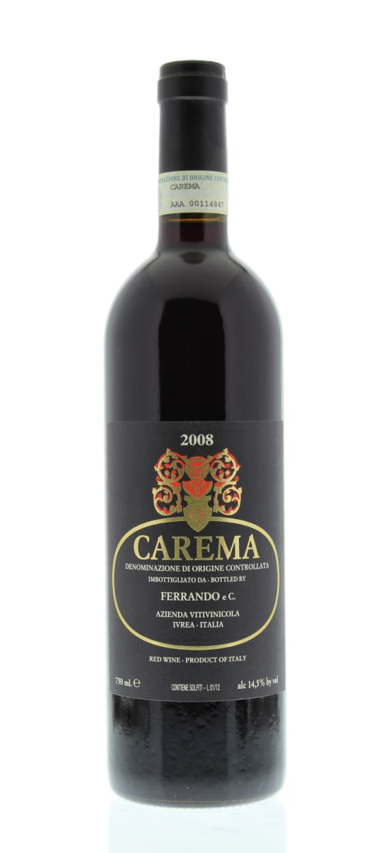 Luigi Ferrando Carema Etichetta Nera 2008 Front Bottle Shot