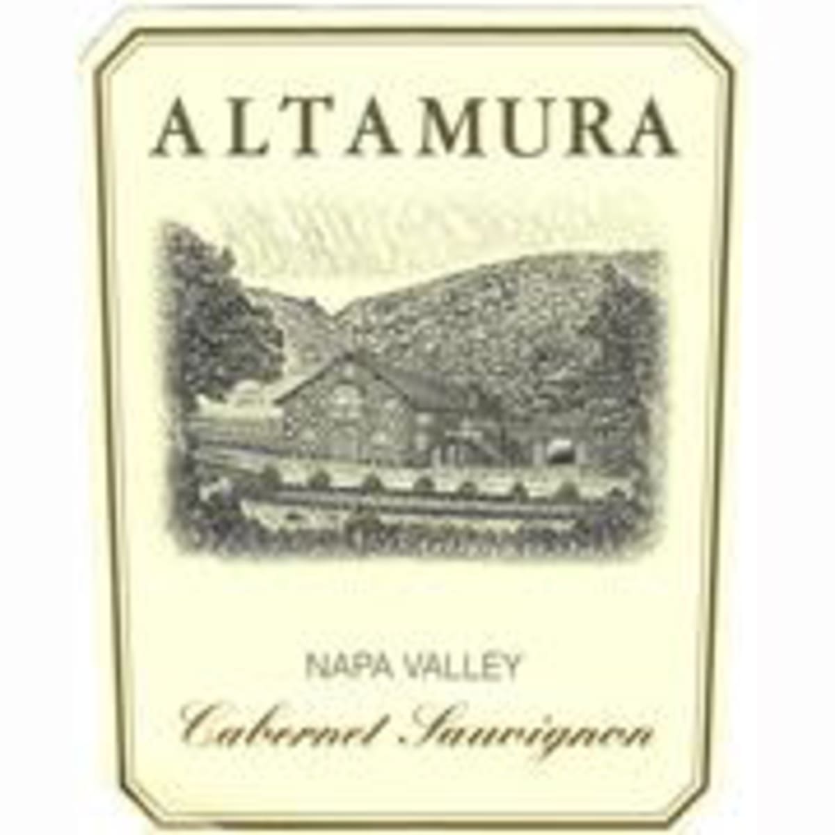 Altamura Cabernet Sauvignon 1991 Front Label