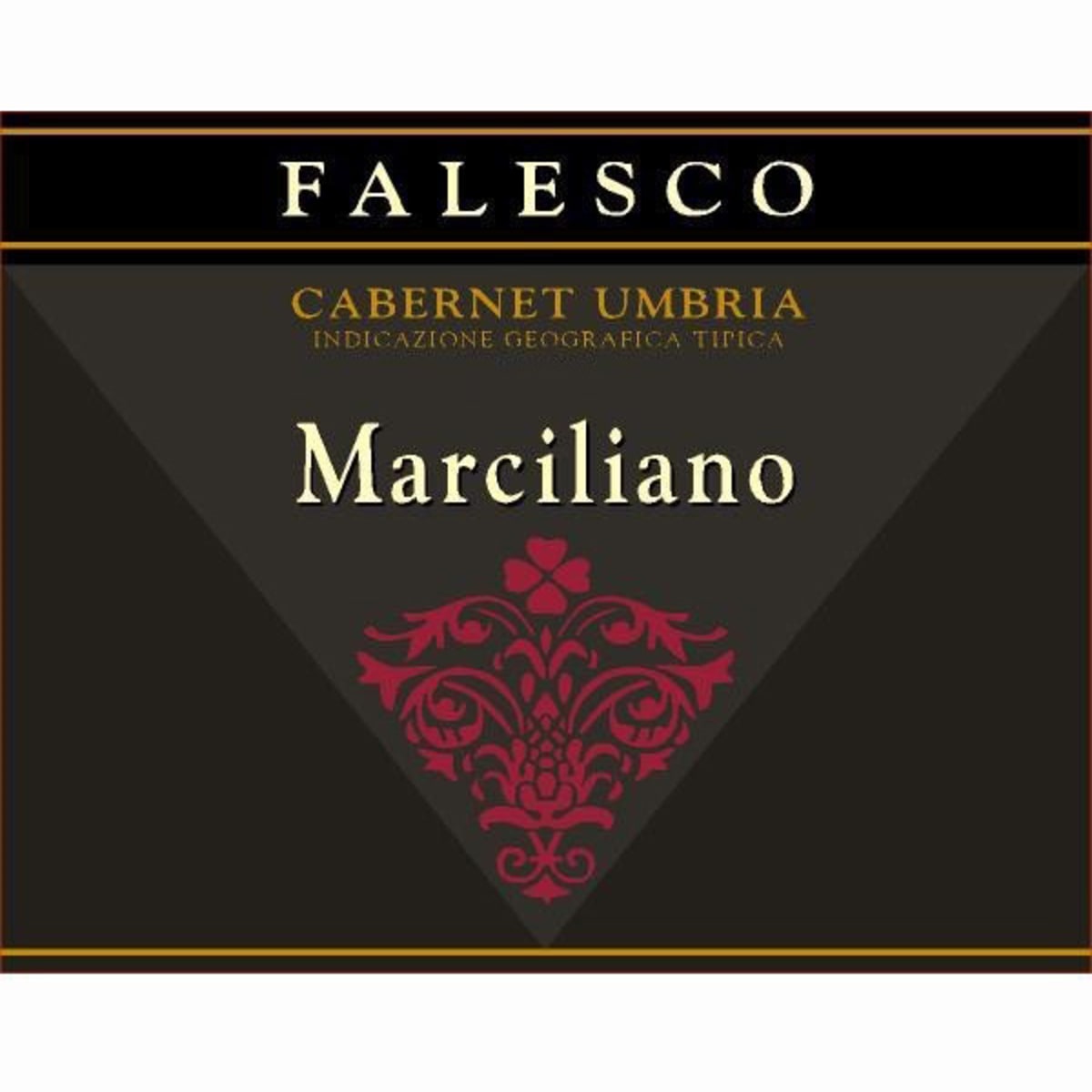 Falesco Marciliano 2008 Front Label