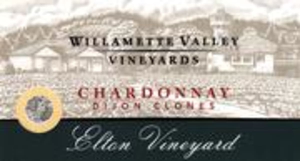 Willamette Valley Vineyards Dijon Clones Estate Chardonnay 1996 Front Label