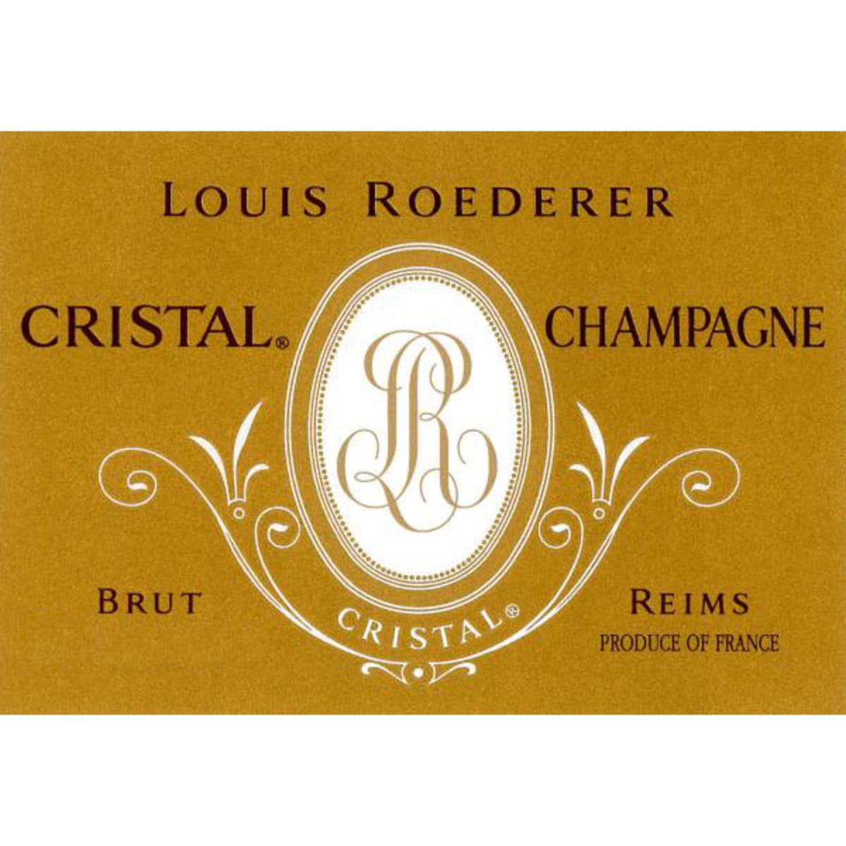 Louis Roederer Cristal Brut (3 Liter Bottle) 1999 Front Label