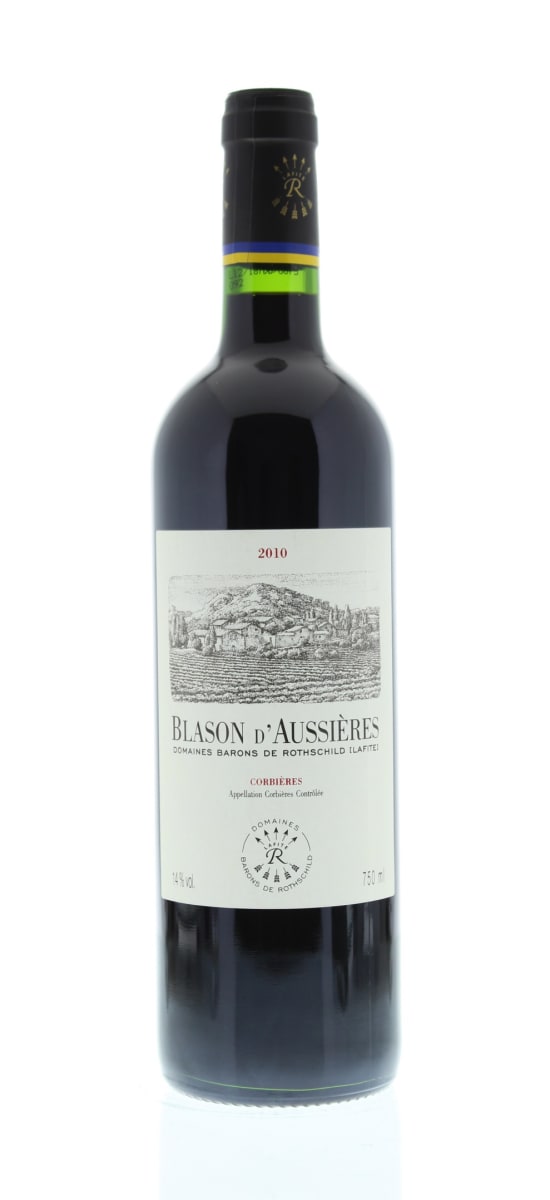 Chateau d'Aussieres Blason d'Aussieres Corbieres 2010 Front Bottle Shot