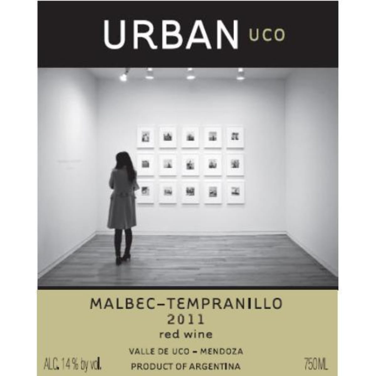 Bodegas Y Vinedos O. Fournier Urban Uco Malbec-Tempranillo Red Blend 2011 Front Label