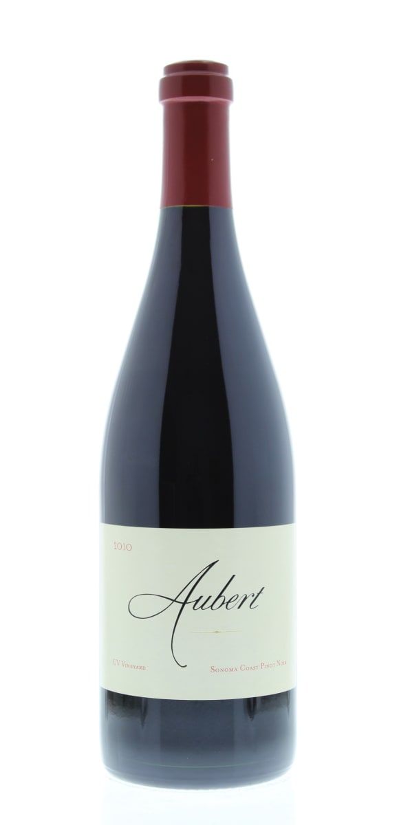 Aubert UV Vineyard Pinot Noir 2010 Front Bottle Shot