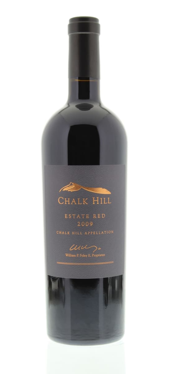 Chalk Hill Estate Red 2009 Front Bottle Shot