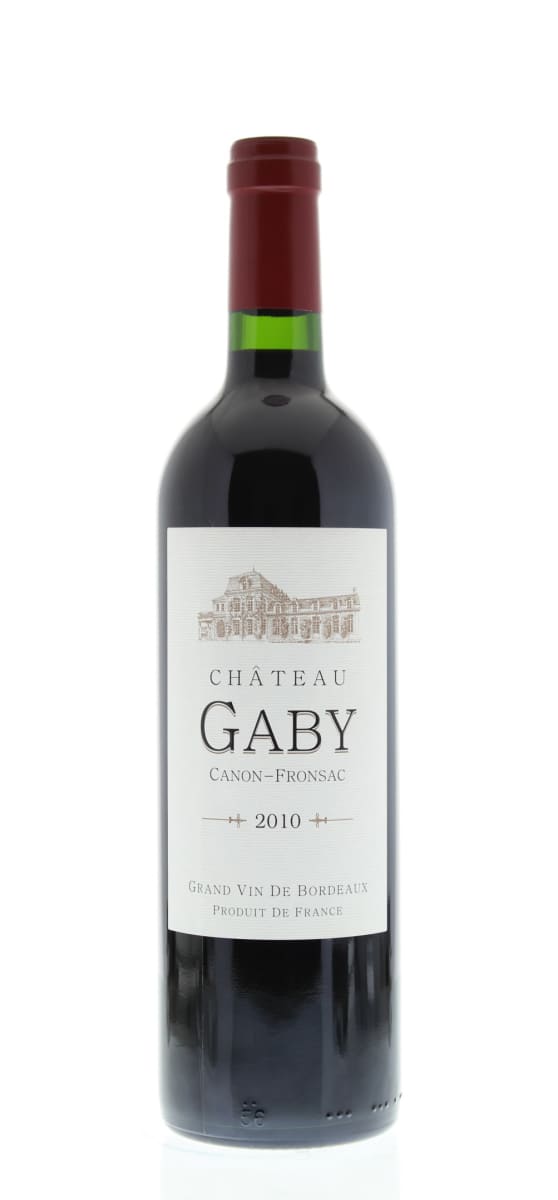 Chateau du Gaby  2010 Front Bottle Shot