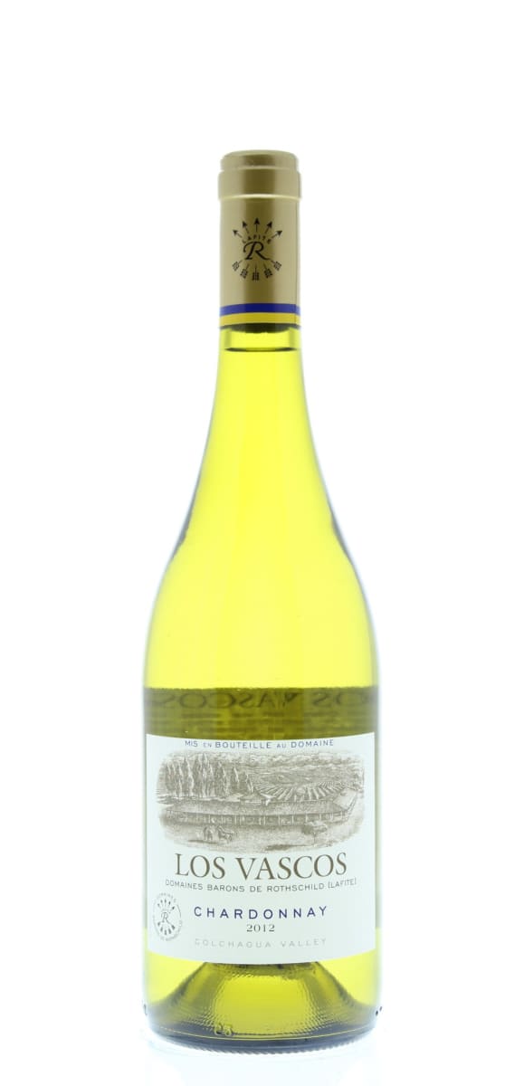 Los Vascos Chardonnay 2012 Front Bottle Shot