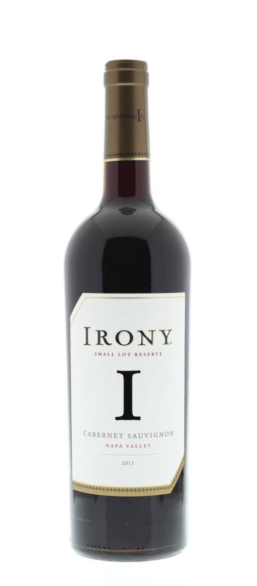 Irony Cabernet Sauvignon 2011 Front Bottle Shot