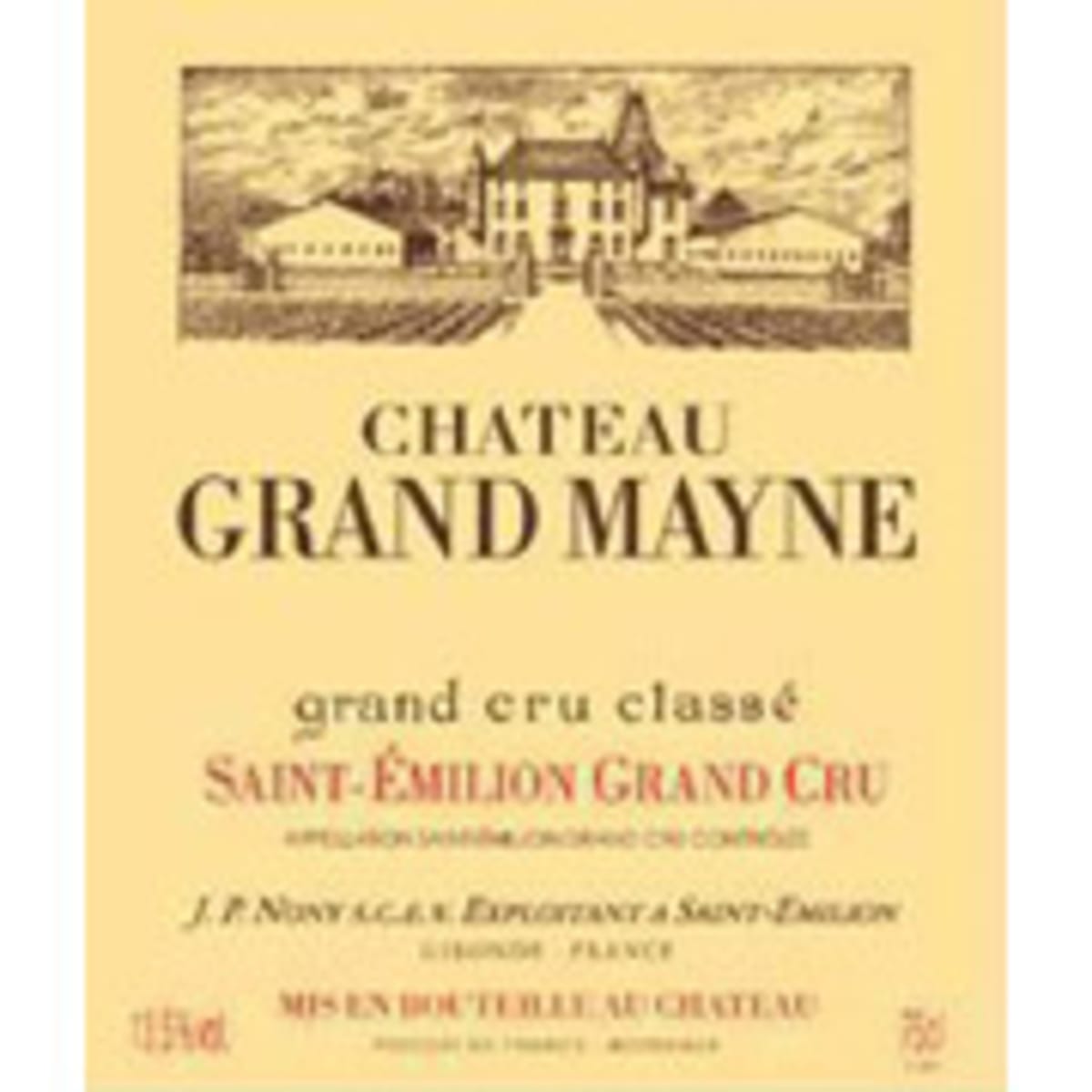 Chateau Grand Mayne (Futures Pre-Sale) 2012 Gift Product Image