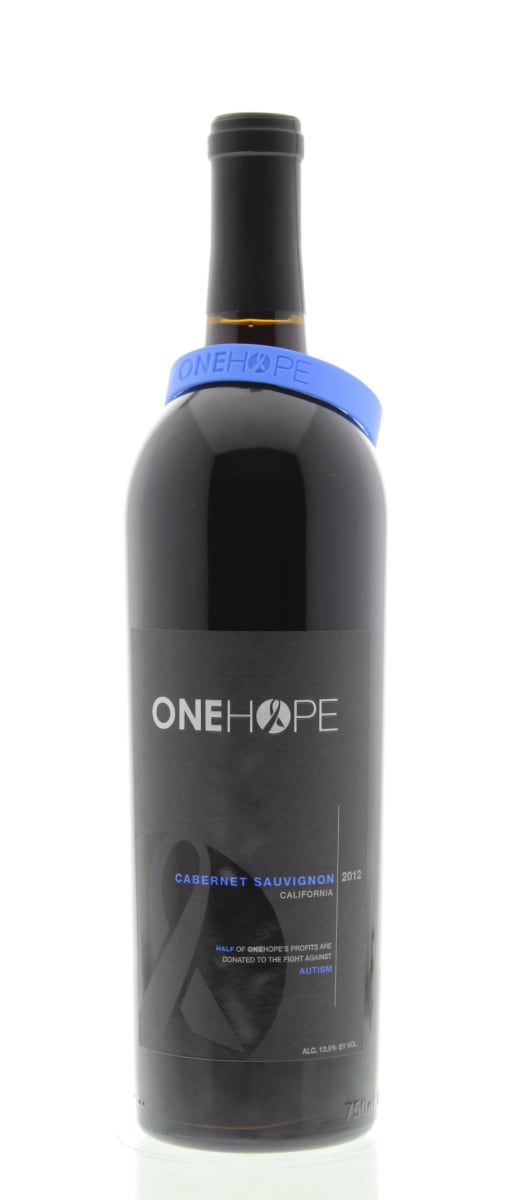 ONEHOPE California Cabernet Sauvignon 2012 Front Bottle Shot