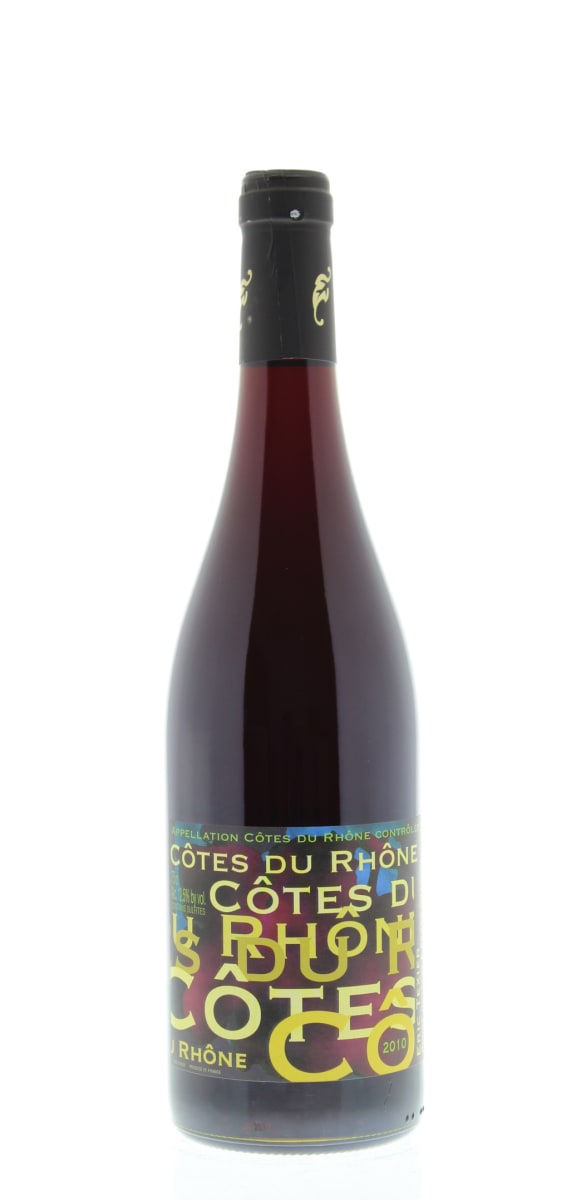 Eric Texier Cotes du Rhone 2010 Front Bottle Shot