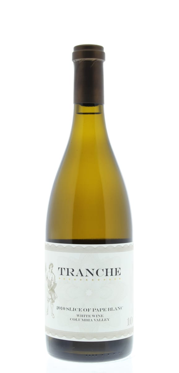 Tranche Cellars Slice of Pape Blanc 2010 Front Bottle Shot