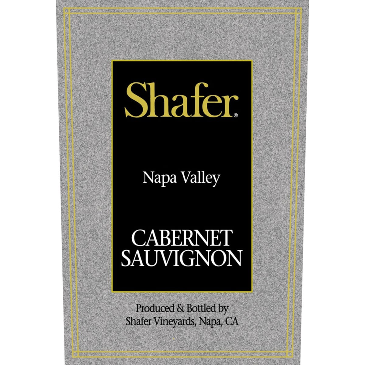 Shafer Napa Valley Cabernet Sauvignon 1993 Front Label