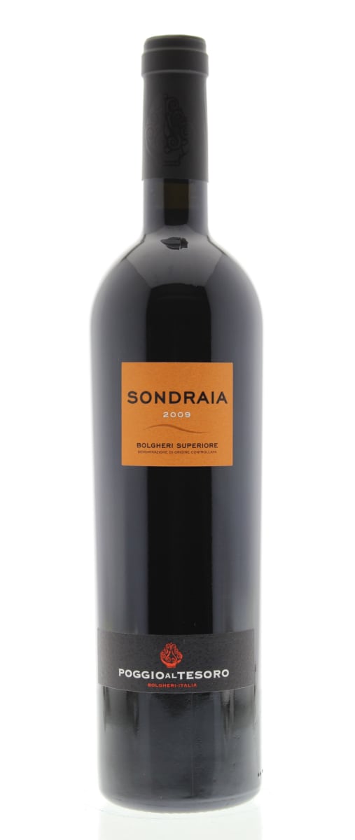 Poggio al Tesoro Bolgheri Superiore Sondraia 2009 Front Bottle Shot